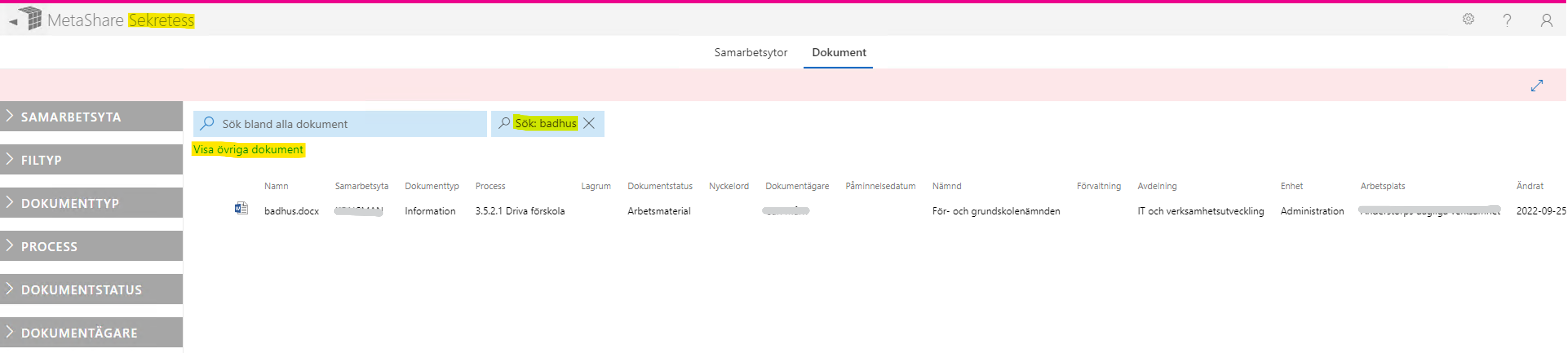 MetaShare Server, in a hybrid environment
