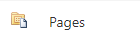 Open the "Pages" library