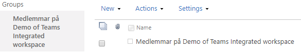 Changes are automatically reflected in the members group in the MetaShare workspace