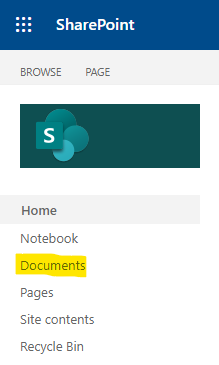 Open the document library